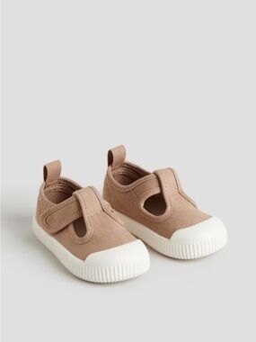 H&M Kids Casual Canvas Shoes in Tan